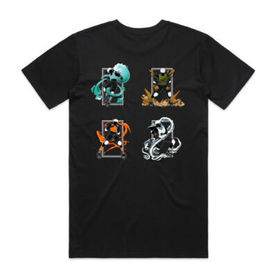 4 Elements Tee - Back Print Thumbnail