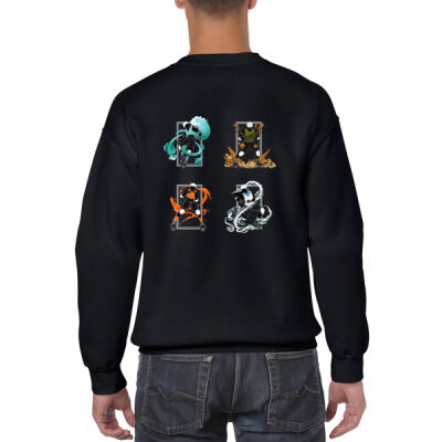 4 Elements Sweatshirt - Back Print Thumbnail