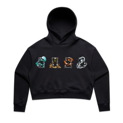 4 Elements - Crop Hoodie Thumbnail