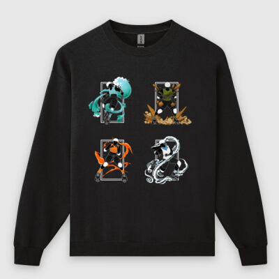 4 Elements Sweatshirt - Front Print Thumbnail